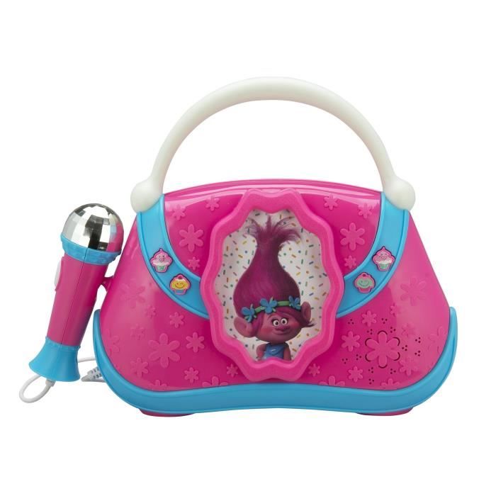 TROLLS Boombox - Micro et Entrée auxiliaire