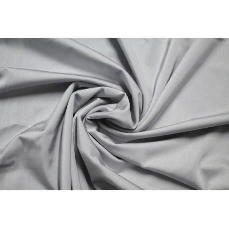Tissu Lycra Brillant Gris Perle Coupon De 3 Mètres