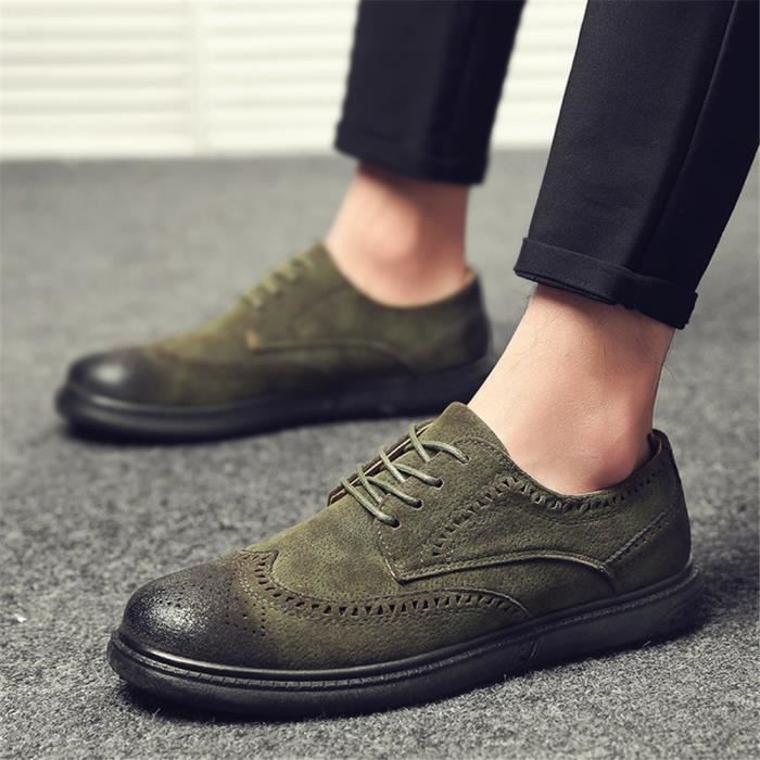 39 Marron Sneaker De vert Chaussure Nouvelle Homme gris Couleur Arrivee Plus Personnalité 44 glissement Anti Rdww7v
