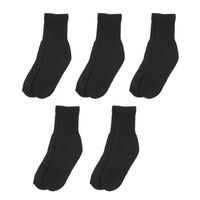 CHAUSSETTES Lot 3 paires de chaussettes tennis noires - enfant CHAUSSETTES Lot 3 paires de chaussettes tennis noires - enfant