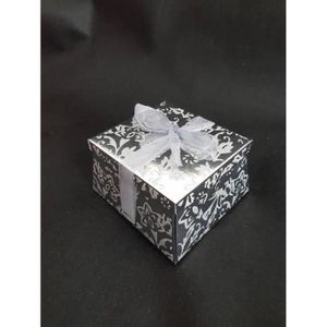 Or Texture Petit Gateau De Mariage Tranche Faveur Box Boites Diy