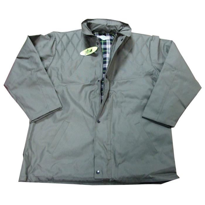 TERRITOIRE CHASSE Veste multipoches / Carnier doublé PVC