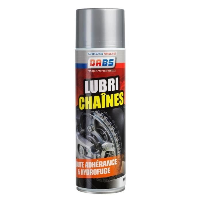 DABS Lubrifiant Chaîne moto scooter 500 ml - Graisse de chaîne moto