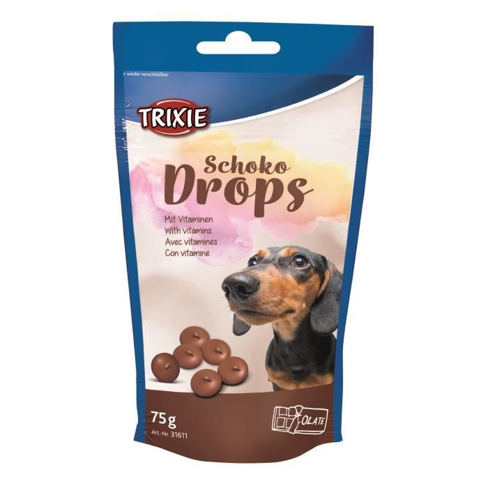 TRIXIE Bonbons au chocolat - Pour chien - 75g