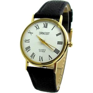 Montre Bracelet Femme Unie Blanche – Modèle Ernest 8109 – Neuve Avec étiquettes