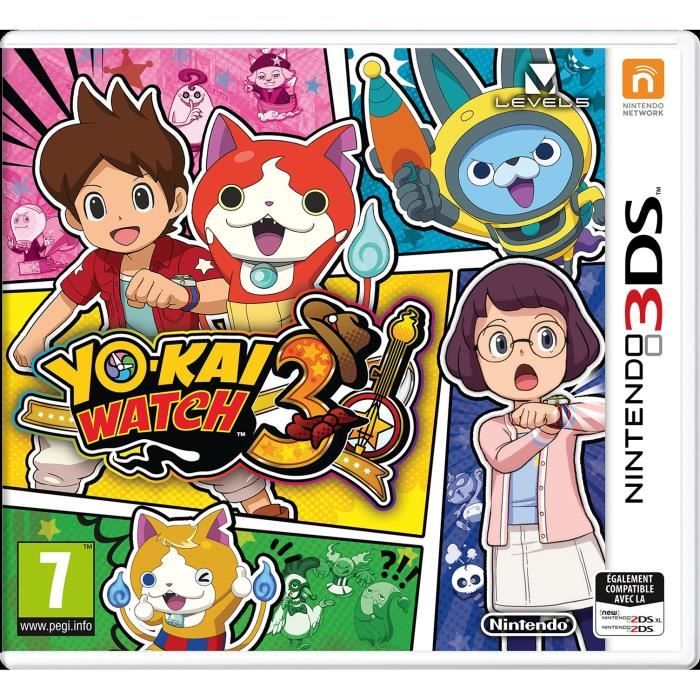 Yo kai Watch 3 Jeu 3DS