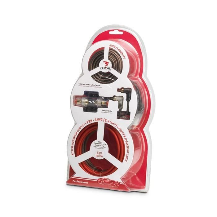 FOCAL PK8 Kit d'alimentation amplificateur Performance AUT SBW