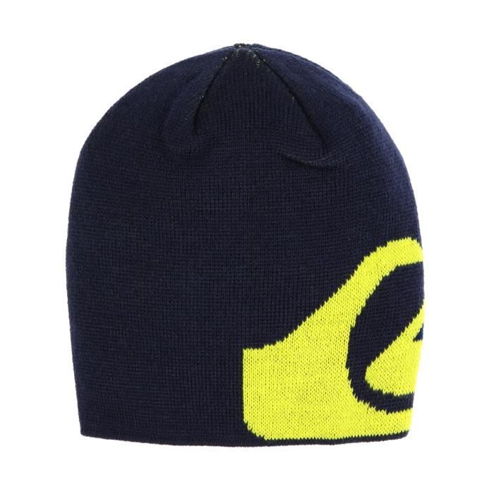 QUIKSILVER Bonnet Lunay Beanie - Enfant - Bleu et jaune