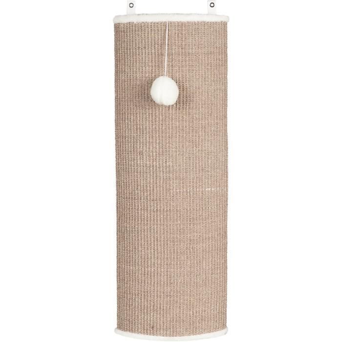 TRIXIE Griffoir - 26x78x6 cm - Blanc et beige - Pour chat