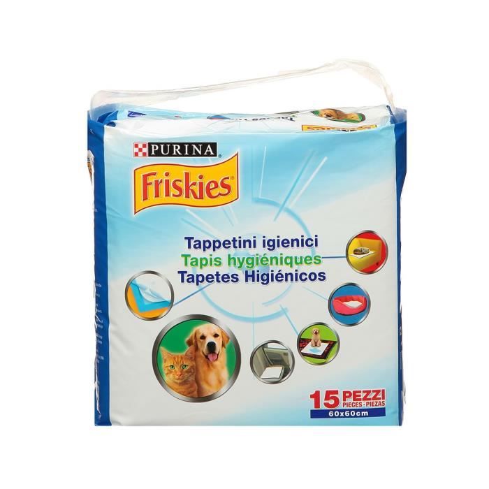 FRISKIES Tapis hygiénique - pour chien et chat - x15
