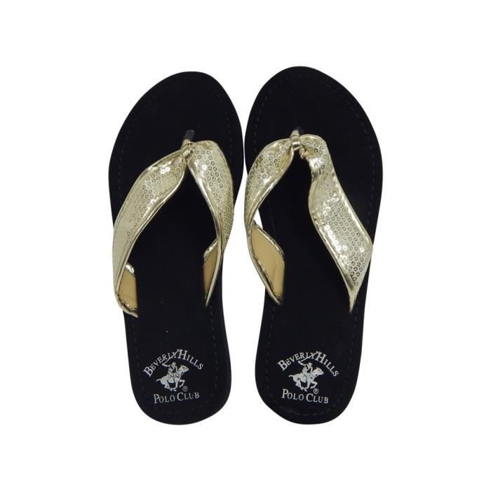 Sequin Club Fara Femmes Flip Flop Iarxl Hills 39 Thong Taille Beverly Sandal Les Polo xEqSgHWwY