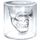 4x Verre Alcool "Tete Mort" Head Shot Skull Cryst