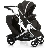POUSSETTE HAUCK Poussette double Duett 2 noir POUSSETTE HAUCK Poussette double Duett 2 noir