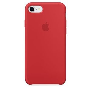 coque iphone 8 silicone rigide rouge