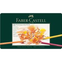CRAYON DE COULEUR FABER-CASTELL Boîte métal 120 Crayons Polychromos CRAYON DE COULEUR FABER-CASTELL Boîte métal 120 Crayons Polychromos