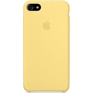 coque iphone xs silicone apple jaune