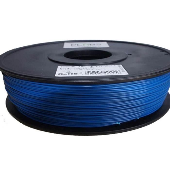 ESUN Filament pour Imprimante 3D HIPS - Bleu - 3 mm - 1kg