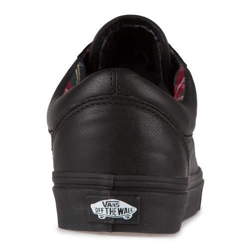 VANS Chaussures Old Skool Leather Noir Femme