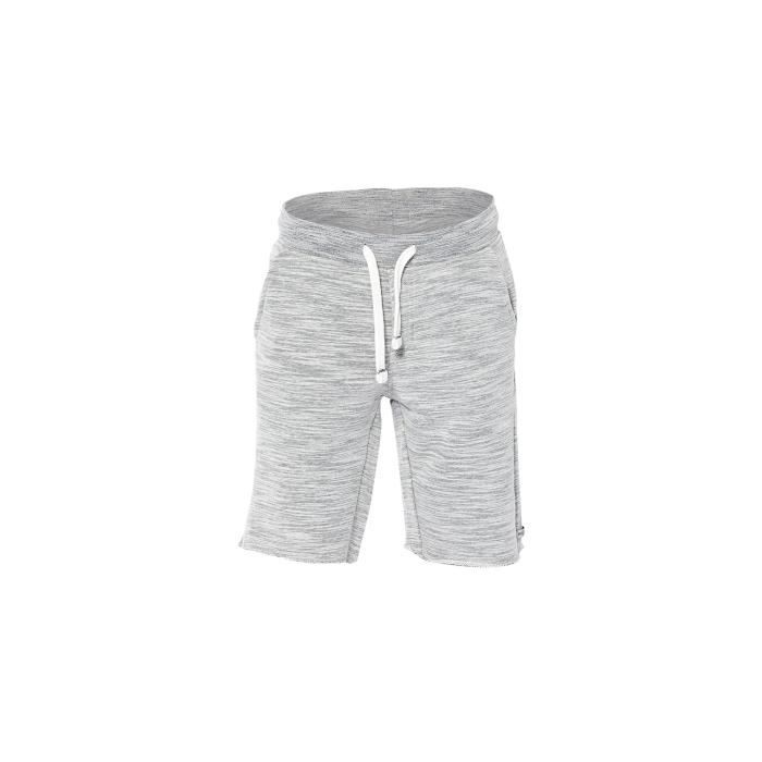 DEELUXE - STARK Short Gris Chiné - Garçon