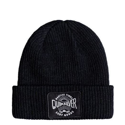 QUIKSILVER Bonnet Performed Patch - Enfant - Noir