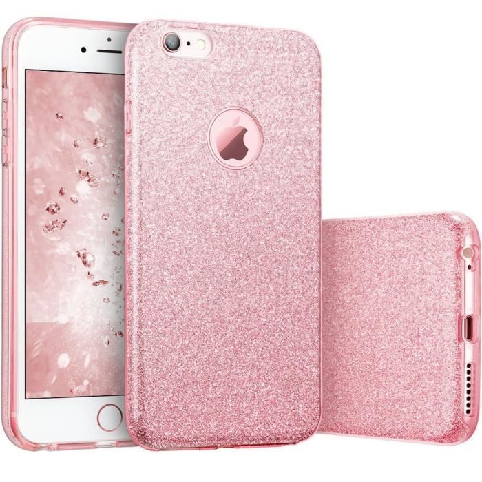 zcro etui coque pour iphone 6 / iphone 6s coque case paillette zcro etui coque pour iphone 6 / iphone 6s coque case paillette