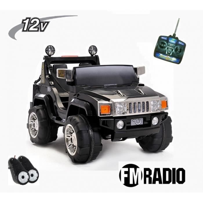 4x4 233 Lectrique Enfant 2 Places Radio Commander Achat