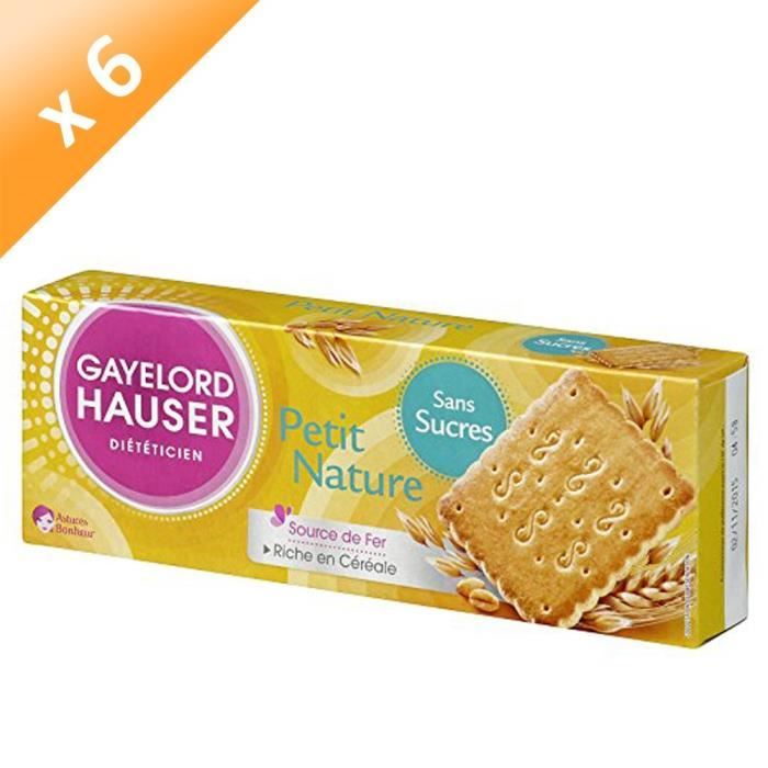 GAYELORD HAUSER Petit Nature Sans Sucres - 156 g x6