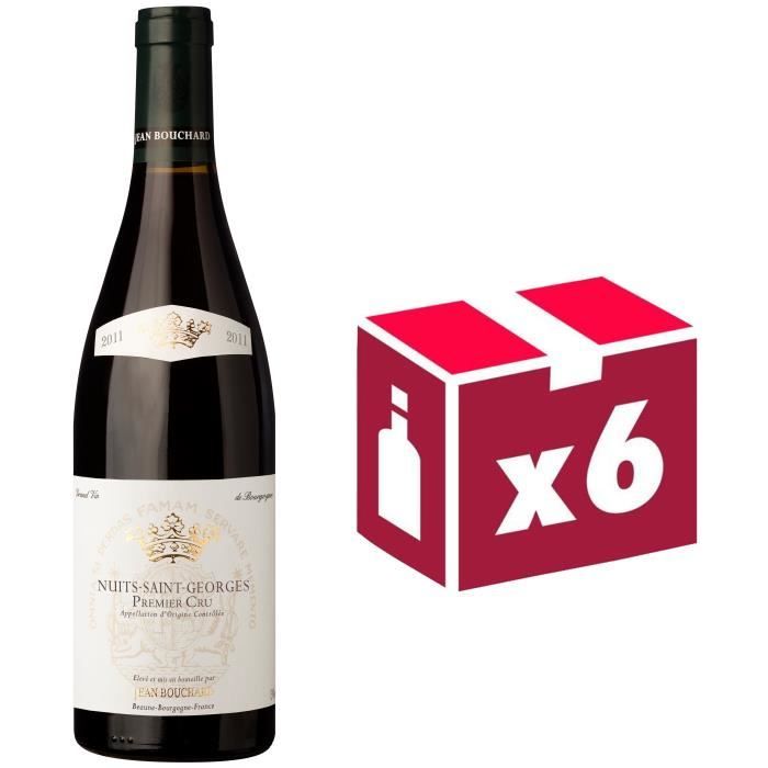 Jean Bouchard Nuits St Georges 1er Cru Grand Vin de Bourgogne 2011 - Vin Rouge