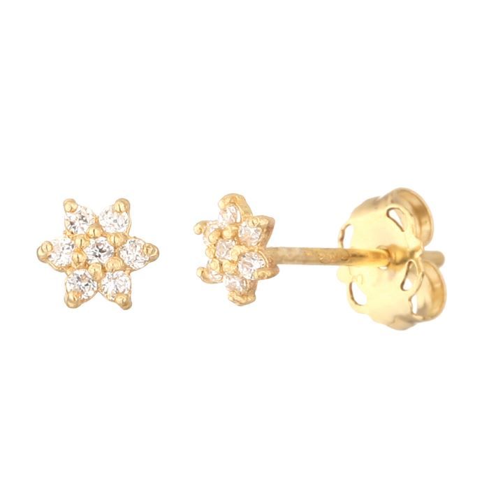OR ECLAT Boucles d'Oreilles Or Jaune 375° Femme