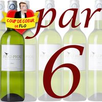 VIN BLANC Piou Piou des Vignes Blanc Sec Gascogne 2011 x6 VIN BLANC Piou Piou des Vignes Blanc Sec Gascogne 2011 x6