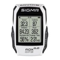 COMPTEUR POUR CYCLE SIGMA Compteur Rox 11.0 Basic Gps COMPTEUR POUR CYCLE SIGMA Compteur Rox 11.0 Basic Gps