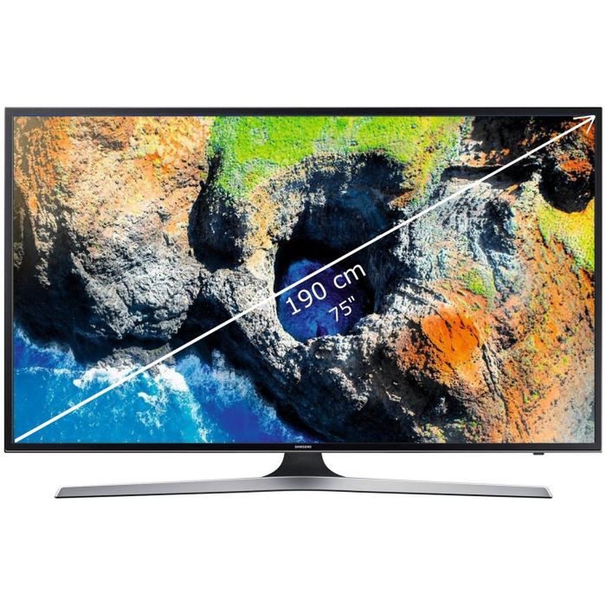 SAMSUNG UE75MU6120 TV LED 4K UHD 190 cm (75") Smart TV 3 x HDMI