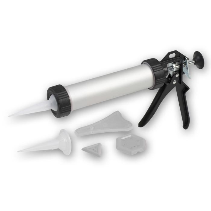 MEISTER Pistolet à silicone avec accessoires