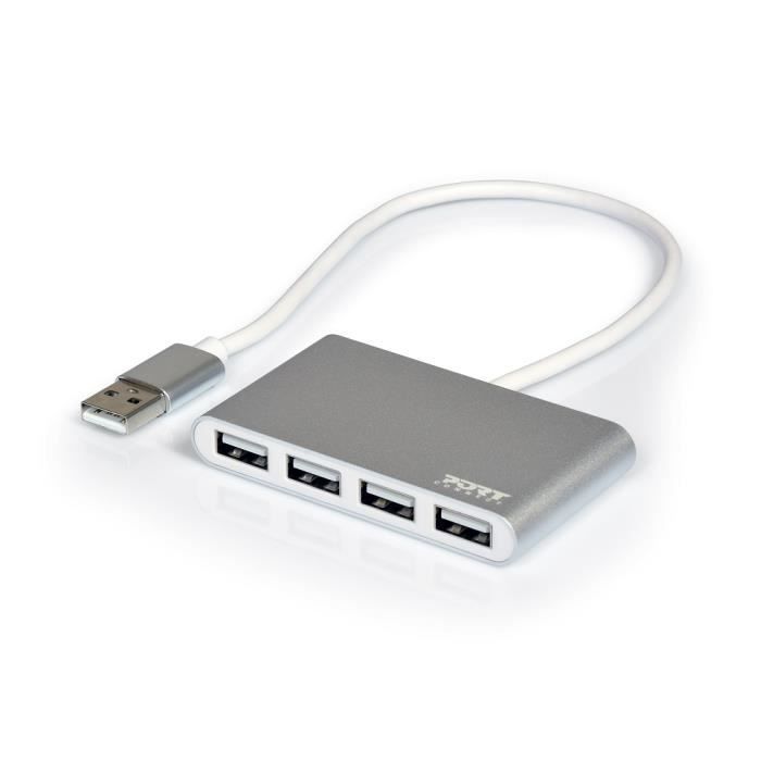 PORT DESIGNS Hub USB 4 ports 2.0