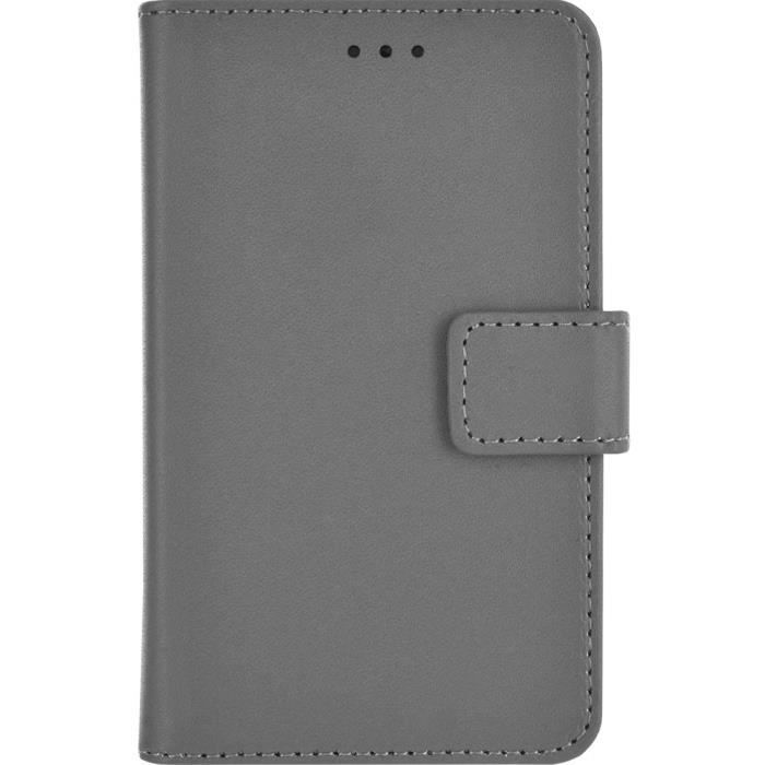 BIGBEN Etui de protection folio universel XS pour smartphone - Gris
