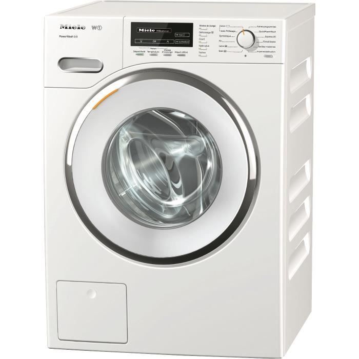 MIELE WMF 121-Lave linge frontal-8 kg-1600 trs / min-A+++-Blanc-Moteur profiEco \