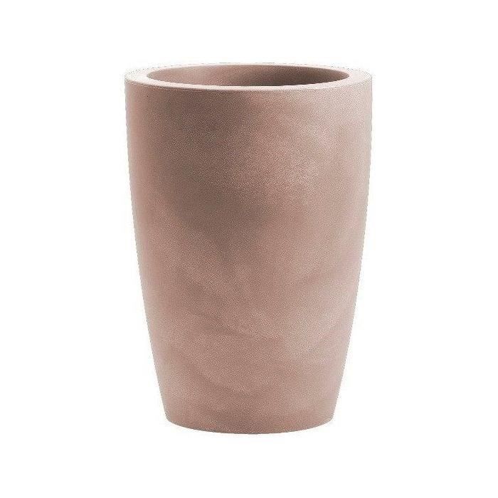 NICOLI Cache pot, utilisable comme pot Tylus Matt 30Av - 30 x H 40 cm - Marron havane