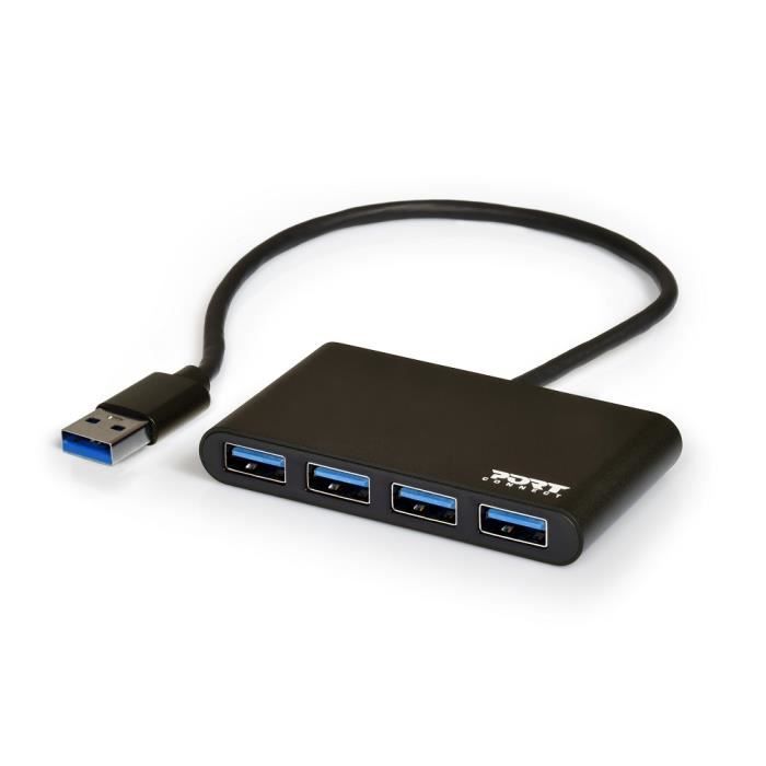 PORT DESIGNS Hub USB 4 ports 3.0