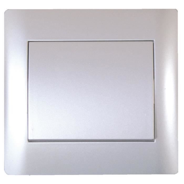 VOLTMAN Interrupteur Poussoir aluminium Tango