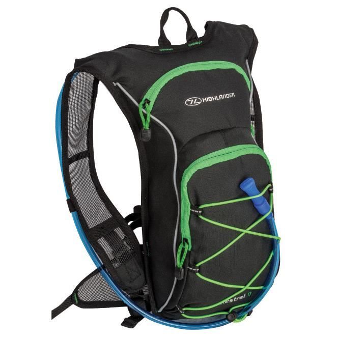 6l Sac à Dos VTT, Sac à Dos d'hy atation avec 2l Poche à Eau, Sac à Dos