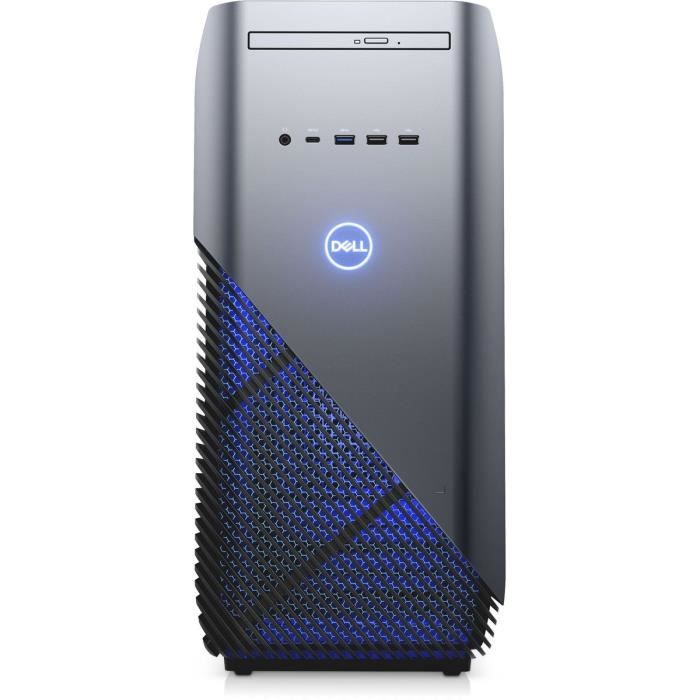 Unité Centrale Gamer - DELL Inspiron Desktop 5680 - Core i3 8100 - RAM 8 Go - 1To + 128Go SSD - NVIDIA GTX 1060 6 Go Windows 10