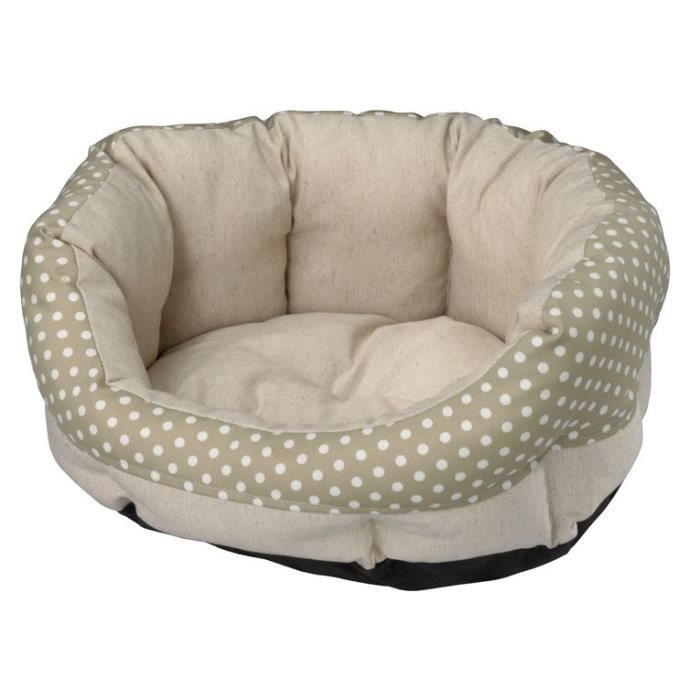 D&D Coussin Dottie - 75x70x26cm - Olive - Pour chien