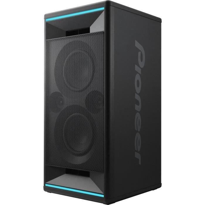 PIONEER Enceinte sans fil high power Club7 - Bluetooth - 2 x 100 W réels - USB - Entrée AUX