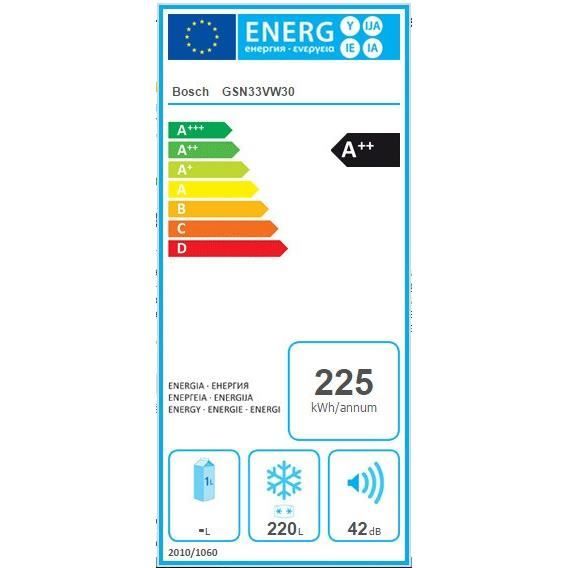  GSN33VW30 congélateur armoire1