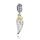 MERRILL Charms Argent 925 Élégant Brillant Charms
