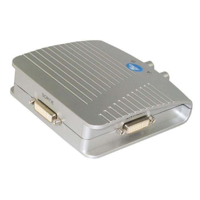 APM 404012 Boitier DVII 2 Entrées / 1 Sortie Switachable