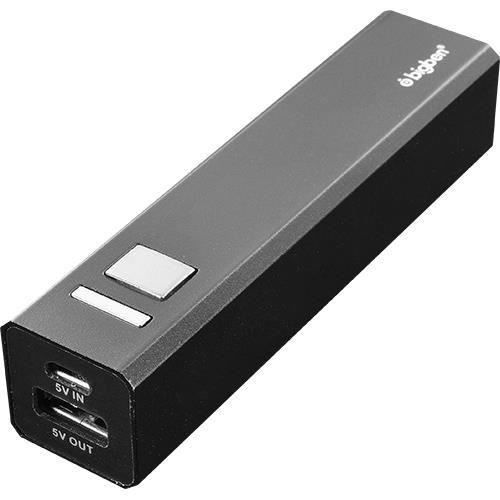 BIGBEN CONNECTED Batterie externe 2200mAh 1 Sortie USB Noir
