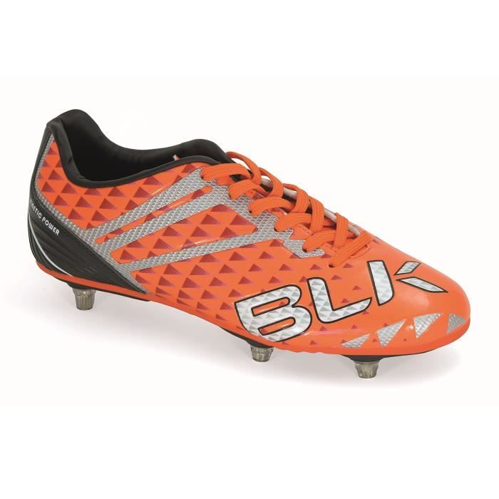 BLK Chaussures de Rugby X6 Lite Homme Orange fluo