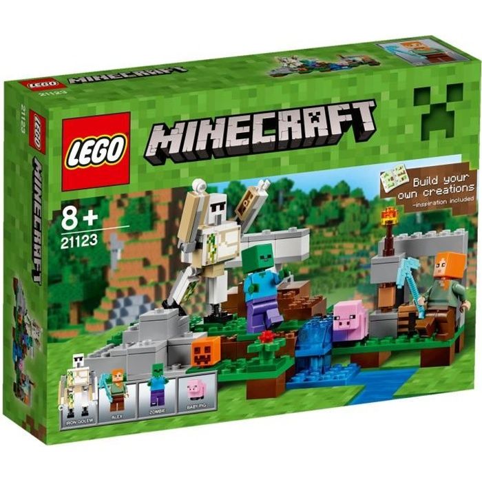 De Fer Minecraft Achat 21123 Vente Golem Assemblage Lego® Le ygvbYf76