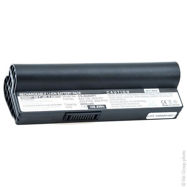 Batterie ordinateur portable 7.4V 6600mAh - 90-OA001B11001